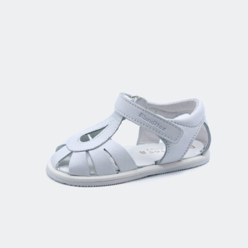 Sandalia Gota Blanco Blanditos - Imagen 1