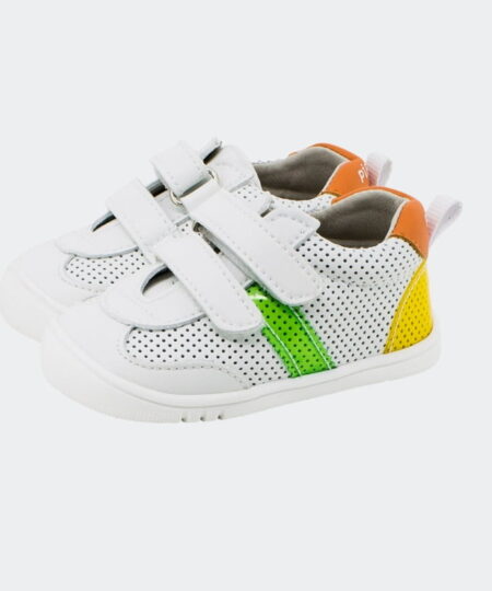 Deportiva Perforada Naranja Piruflex