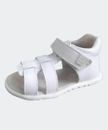 Sandalia Descubierta Blanca Piruflex