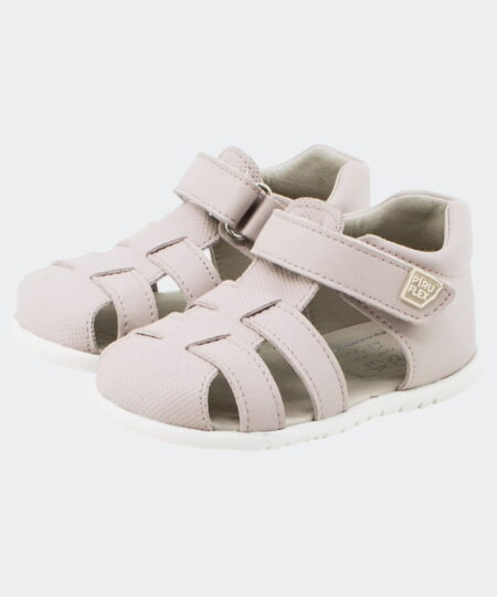 Sandalia Rosa Tiras Piruflex