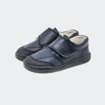 zapato colegial marino pirufin estilo blucher de calzado respetuoso dentro de la categoria colegiales