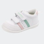 deportiva amancio blanco rosa titanitos
