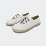 Alpargata Blucher Cordones Blanco Vulpeques