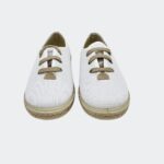 Alpargata Blucher Cordones Blanco Vulpeques - Imagen 3