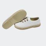 Alpargata Blucher Cordones Blanco Vulpeques - Imagen 5