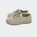Alpargata Blucher Cordones Crudo Vulpeques - Imagen 2