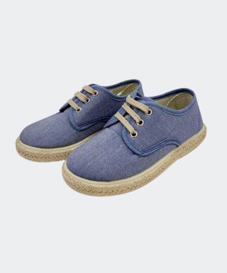 Alpargata Blucher Cordones Jeans Vulpeques