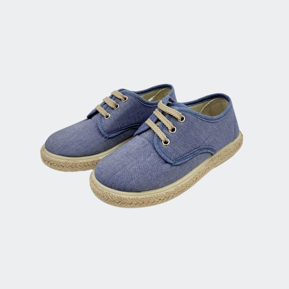 Alpargata Blucher Cordones Jeans Vulpeques