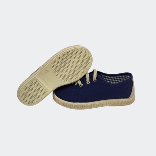 alpargata-blucher-marino-vulpeques-1000-ps-suela-chikihuellas Alpargata Blucher Cordones Marino Vulpeques - Imagen 5