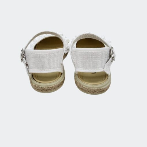 Esparteña Puntilla Blanco Vulpeques - Imagen 4