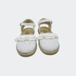 Esparteña Puntilla Blanco Vulpeques - Imagen 3