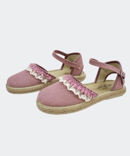 esparteñas puntilla maquillaje vulpeques