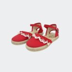 Esparteñas Puntilla Rojo Vulpeques