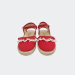 Esparteñas Puntilla Rojo Vulpeques - Imagen 3