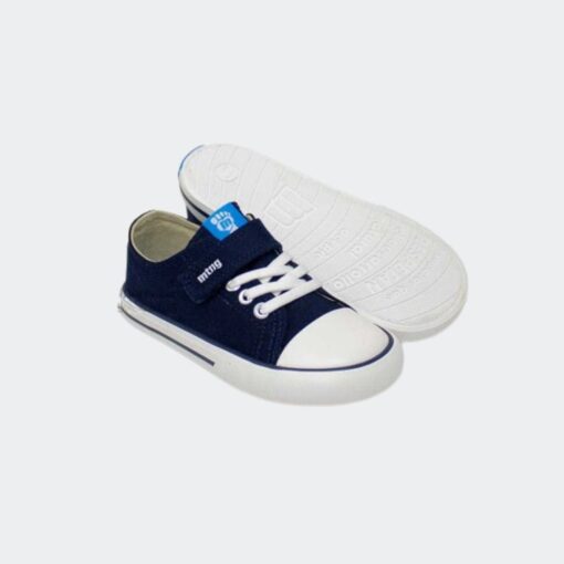 Zapatillas Lona 49065 Respect Marino Mustang - Imagen 4