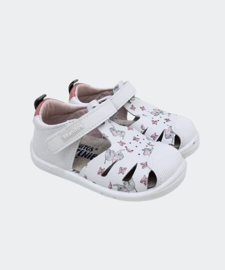 Sandalia Elefantin Blanco Titanitos