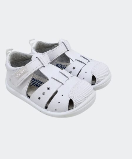 Sandalia Fabi Estrellas Blanca Titanitos