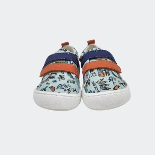 zapatillas-lona-surf-papaya-flexinens-9110-R-lona-respetuosa-frente-chikihuellas Zapatillas Lona Surf Papaya Flexinens 9110-R - Imagen 3