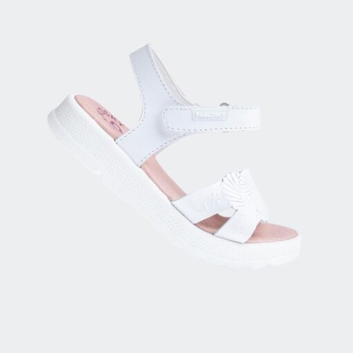 Sandalia Grabado Blanca Pablosky 430700 - Imagen 3