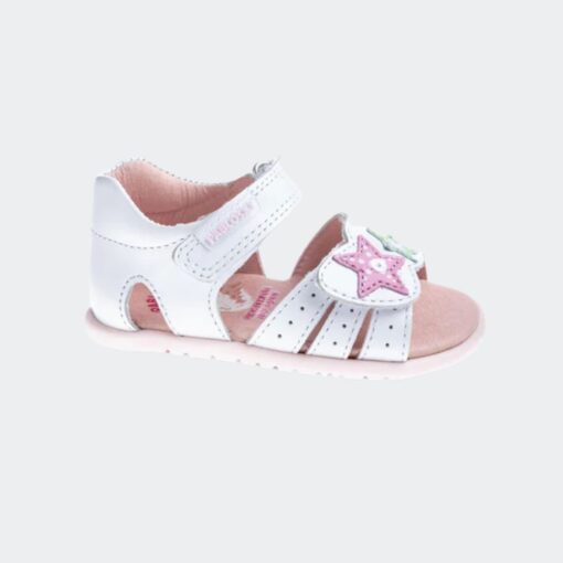 Sandalias Estrellas Blanca Pablosky 037507 - Imagen 1