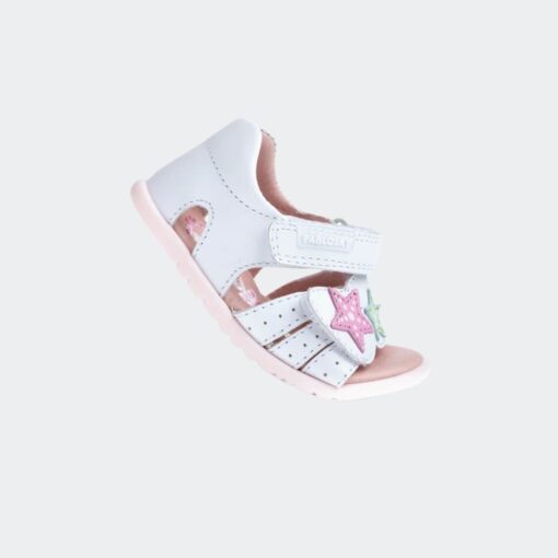 Sandalias Estrellas Blanca Pablosky 037507 - Imagen 3