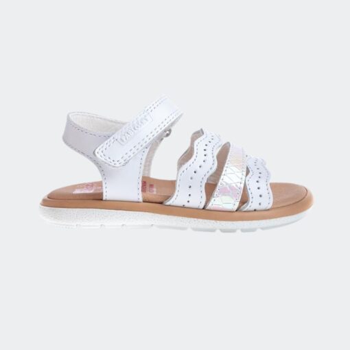 Sandalias Tiras Blanca Pablosky 038400 - Imagen 2