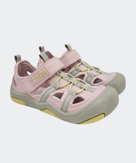 sandalia deportiva barefoot blanditos olimpo rosa