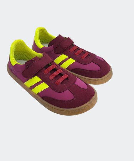 Deportiva Barefoot Cereza Coqueflex