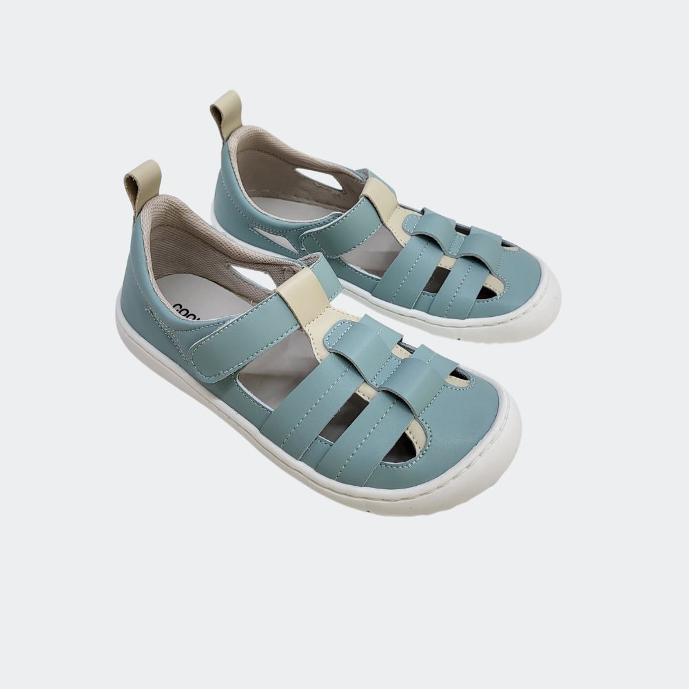 Inicio - Zapatería infantil y juvenil online 20 Sandalia Barefoot Combi Aguamarina Coqueflex