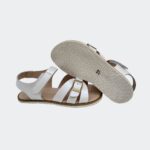 Sandalia Barefoot Margot Blanca Coqueflex - Imagen 5