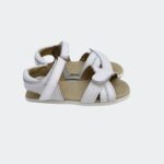 Sandalia Respetuosa Velcro Blanca Flexinens - Imagen 2