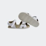 Sandalia Respetuosa Velcro Blanca Flexinens - Imagen 5