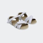 Sandalia Respetuosa Velcro Blanca Flexinens