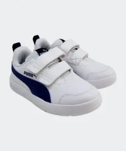 Deportiva Courtflex Blanco Azul Puma