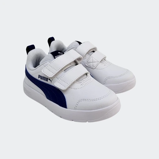 Inicio - Zapatería infantil y juvenil online 20 Deportiva Courtflex Blanco Azul Puma