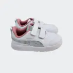 Deportiva Courtflex Blanco Metalizado Puma - Imagen 2