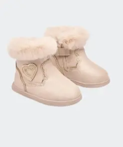 Botas Respetuosas Corazon Beig Conguitos