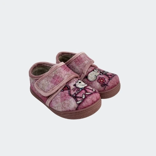 Inicio - Zapatería infantil y juvenil online 6 Zapatilla de Casa Barefoot Gato Rosa Zapy
