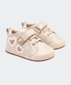 Zapatillas Respetuosas Charol Beige Conguitos