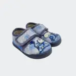 zapatilla de casa barefoot gato azul zapy