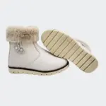 Bota Beige Flor Conguitos - Imagen 5