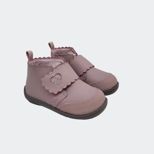 bota-rosa-corazon-titanitos-chikihuellas bota rosa corazon titanitos