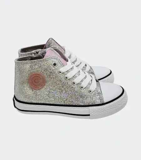 Inicio - Zapatería infantil y juvenil online bota brilli plata conguitos lado chikihuellas