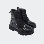 Bota Corazones Negro Conguitos