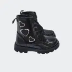 Bota Corazones Negro Conguitos - Imagen 2