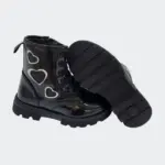 Bota Corazones Negro Conguitos - Imagen 5