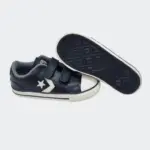 Deportiva Piel Negra Converse - Imagen 5