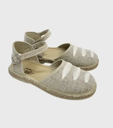 Esparteña Crudo Cinta Tul Vulpeques