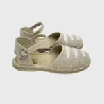 Esparteña Crudo Cinta Tul Vulpeques - Imagen 2