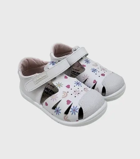 Sandalia Barefoot Arco Iris Titanitos